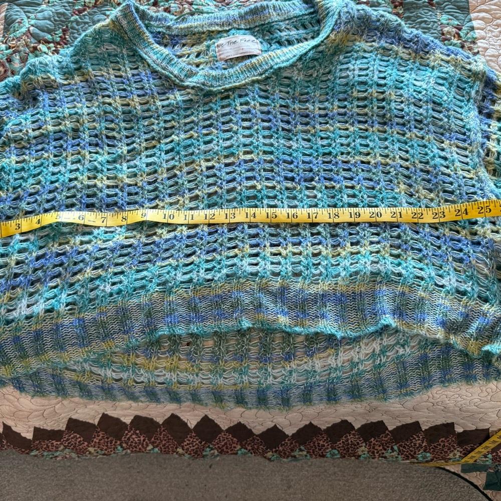 Colorful Knit Women's Sweater - Picture 3 of 7